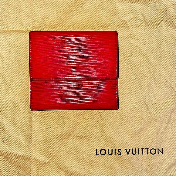 Louis Vuitton Handbags - Authentic Vintage Louis Vuitton Red Epi-Tri Food Wallet